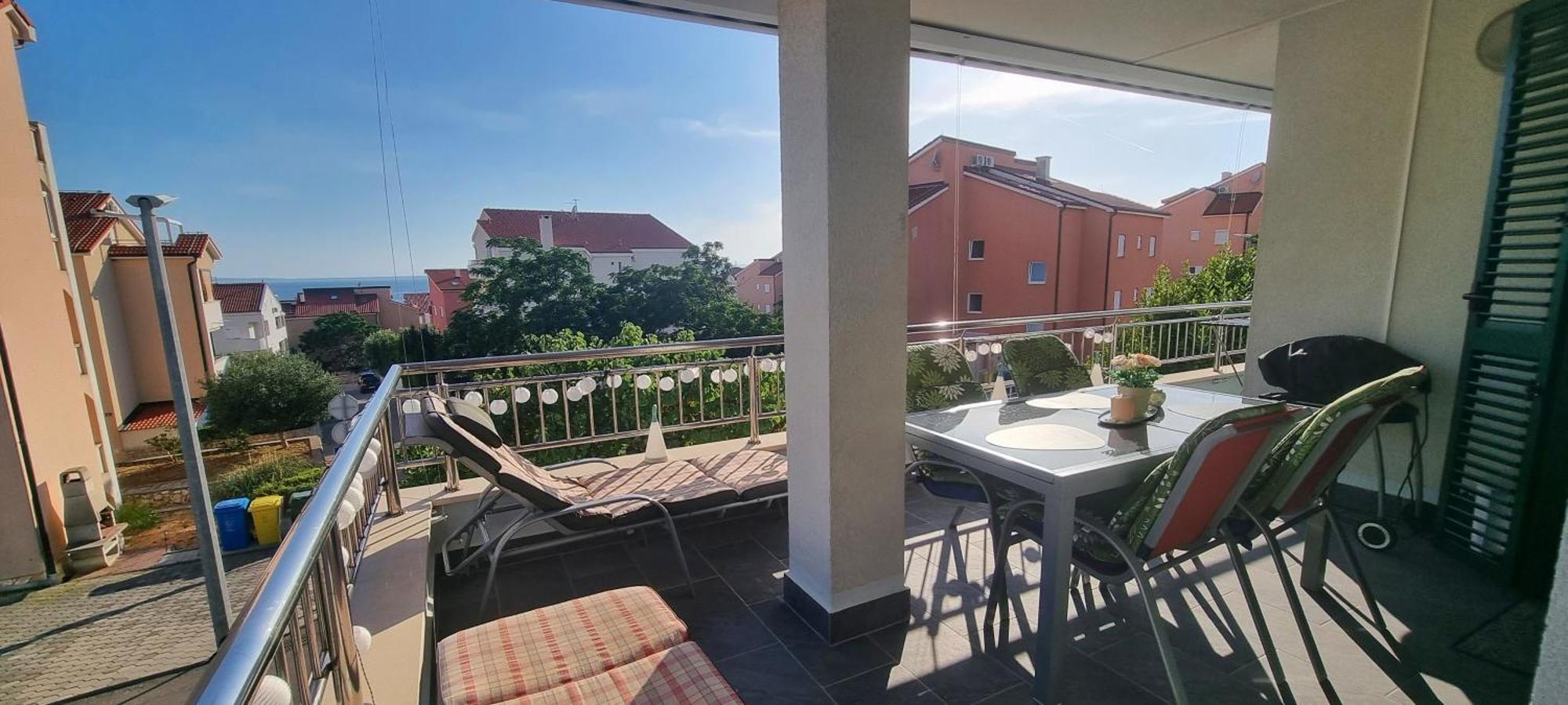 Apartment Zana Novalja Exterior foto
